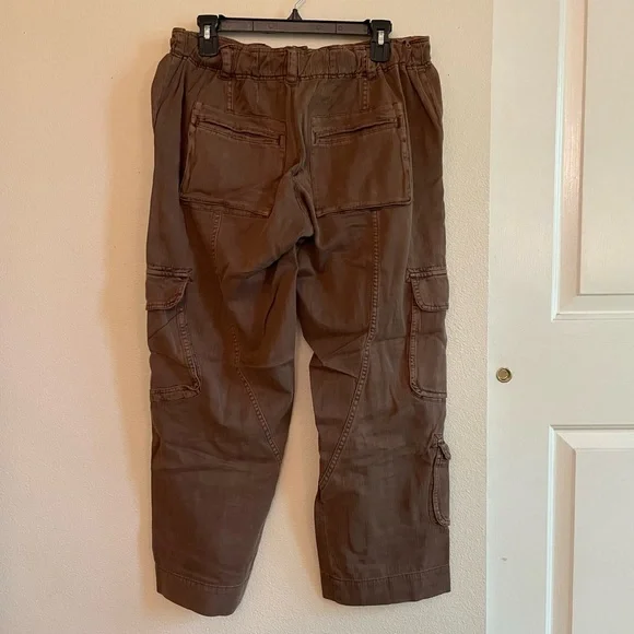 Free People Tahiti Cargo Pants | S | Chocolate Love - Picture 4 of 5